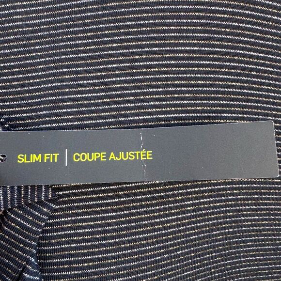 NWT Nike Pro Warm Dri-Fit Black Silver Slim Fit Long Sleeve Athletic Shirt SZ M - Picture 12 of 13